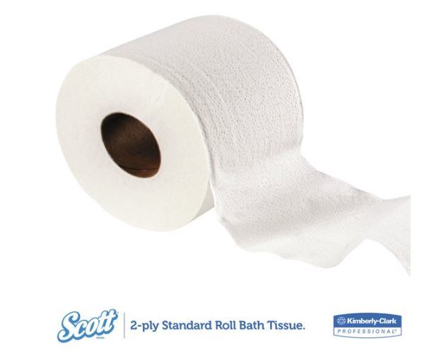 Traditional Septic Safe 2-Ply Essential Standard Roll Bathroom Tissue - White (20-Box/Carton 550-Sheet/Roll)