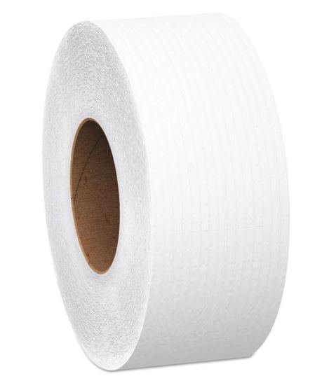 Scott Essential JRT Jumbo Roll Bathroom Tissue, Septic Safe, 1-Ply, White, 2000 ft, 12 Rolls/Carton -KCC07223